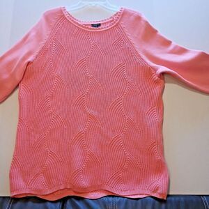 Talbot Pink and Warm Minimalist 2X Sweater 2021